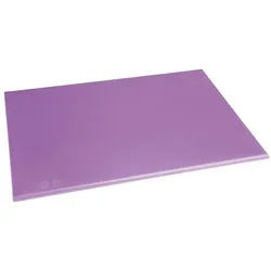 Hygiplas antibakterielles Schneidebrett mit hoher Dichte, violett, 450 x 300 x 10 mm