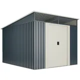 Hoggar Gartenhaus 6,6 m2 2,79 x 2,38 m Anthrazitgrau