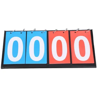 Demeras Cornhole Score Keeper , Cornhole Scoreboard Leichte Feine Handwerkskunst Wasserdicht f ̈1r Sportlehrer f ̈1r Basketball(Vier Anzeigetafel)