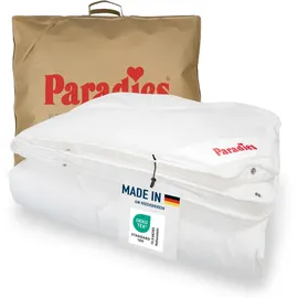 Paradies Winterdecke 135x200 cm - Prima Duett, kuschelige + warme Winterbettdecke 135x200, Steppdecke