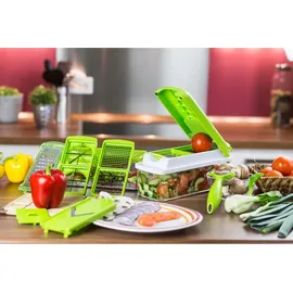 Genius Nicer Dicer Plus 18-tlg. smaragdgrün