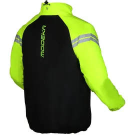 Modeka Flex Dry Regenjacke schwarz/gelb,