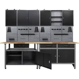 Ondis24 Werkbank, Set Schöpfer 240 cm 3 Schränke Werkstatt
