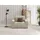 OTTO home Sheerwood Samtvelours 120 x 85 x 86 cm cream