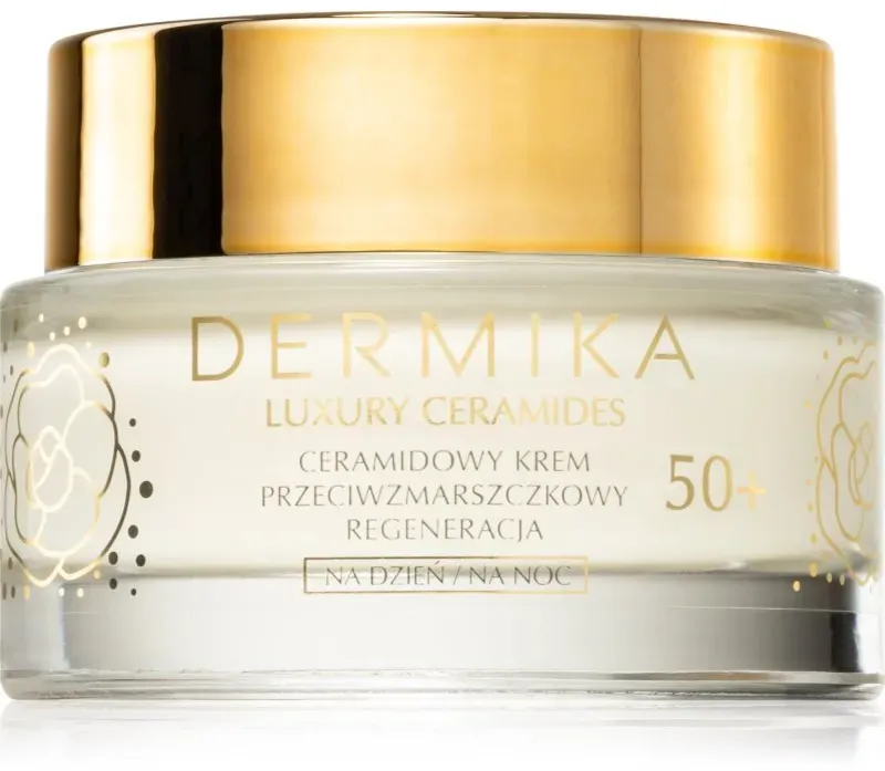 Dermika Luxury Ceramides regenerierende Creme mit Ceramiden 50+ 50 ml