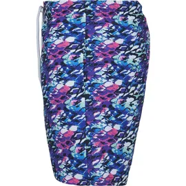 URBAN CLASSICS Badeshorts Urban Classics Multicolor Blau/Pink XL