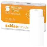 Satino Küchenrollen HiCycle 2-lagig, 4 Rollen
