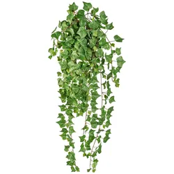 Kunstranke CREATIV GREEN "Englische Efeuranke", grün, H:90cm, Polyester, Kunststoff, Kunstpflanzen, hängender Efeu, ohne Topf