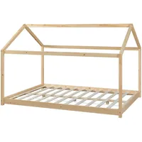 [en.casa] Kinderbett Cerro 120x200cm Holzfarben