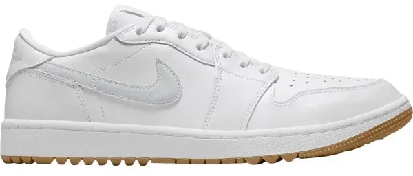 Nike Golf Golfschuhe Air Jordan 1 Low G weißgrau - 43