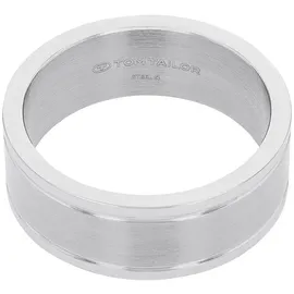 Tom Tailor Schmuck Geschenk Edelstahl, Gr. 64, edelstahlfarben, Fingerringe, Herren, 64, Edelstahl, 8mm, Fingerring