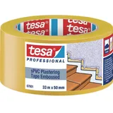 Tesa SPVC EMBOSSED 67001-00001-00 Putzband tesa® Professional Gelb (L x B) 33m x 50mm 1St.