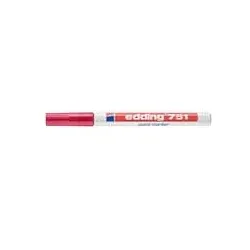 EDDING Lackmalstift 751 1-2mm rot 751-002 Rundspitze