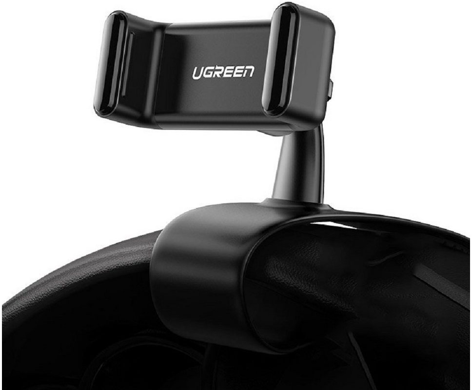 UGREEN Auto-Halterung KFZ Handy Halter 360-Grad-Drehung für Armaturenbrett Smartphone-Halterung schwarz