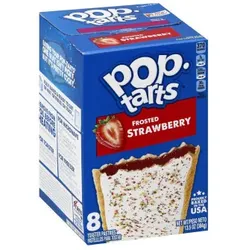 Kellogg's Pop-Tarts Frosted Strawberry 8 Stück 384g