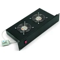 Triton RAB-CH-X01-A1 - Horizontale 19-Zoll-Belüftungseinheit, 2 Ventilatoren, 2 HE,