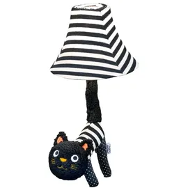happy lamps - LED-Tischleuchte, für Kinder Baby Luna LED/5,4W/230V Katze, - Schwarz