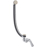 Hansgrohe Flexaplus Komplettset Ab- und Überlaufgarnitur, brushed nickel