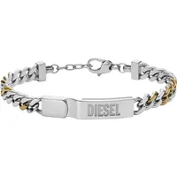 Diesel Armband Bicolor Edelstahl DX1457931 Größe 22,5