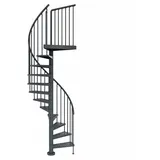 DOLLE Spindeltreppe Gardenspin 328,0-376,0 cm Metall
