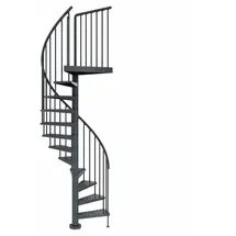 DOLLE Spindeltreppe Gardenspin 328,0-376,0 cm Metall