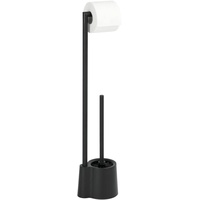 Wenko WC-Garnitur Avola Schwarz Metall
