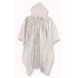 Regenponcho 130x205 cm Regencape transparent 45g Regenumhang Unisex Poncho - Einheitsgröße