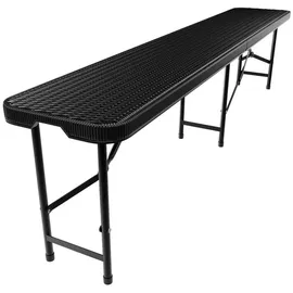 Juskys Amberg Set 3-tlg. schwarz klappbar