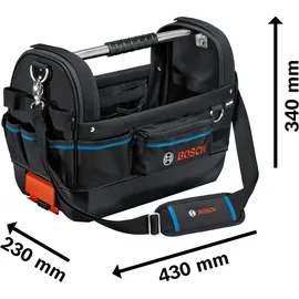Bosch Werkzeugtasche GWT 20 16-tlg. schwarz