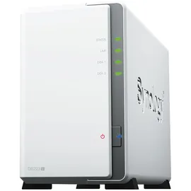 Synology DiskStation DS223j NAS System 2-Bay inkl. 2x 8 TB HDD