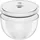 Zwilling Vakuumschüssel Set transparent 12 cm, 18 cm, 24 cm 6-tlg.