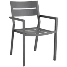 Brafab Delia Gartenstuhl 55 x 55 x 80 cm grau 1 St.