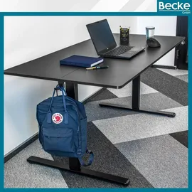 OEM Schreibtisch 120x60cm schwarz