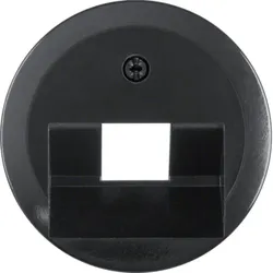 Berker 140701, Schwarz, Thermoplast, konventionell, Berker, Glänzend, IP20