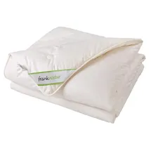 franknatur Ganzjahresdecke 135x200 Bettdecke Lyocell Bio Baumwolle Mono Decke Ganzjahr