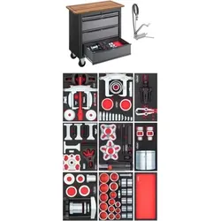 Mobile Werkbank Series XL mit Spezialwerkzeug Sortiment ∙ V7026-1 ∙ 120-teilig