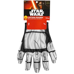 Rubie ́s Kostüm Star Wars 7 Captain Phasma Handschuhe für Kinder, Original lizenziertes Accessoire aus Star Wars: Das Erwachen der Macht weiß