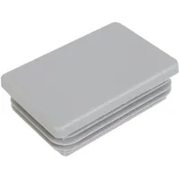 GAH Alberts Alberts Pfostenkappe für rechteckige Metallpfosten grau