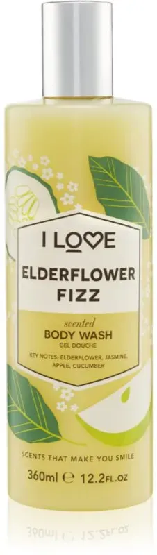 I Love Elderflower Fizz Duschgel 350 ml