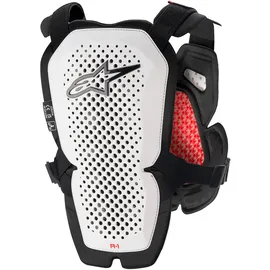 Alpinestars Brustpanzer A-1 Pro M/L Weiß/Schwarz/Rot