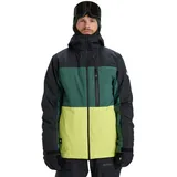 QUIKSILVER Sycamore Block 10k Jacke Schwarz/Grün XL