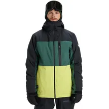 QUIKSILVER Sycamore Block 10k Jacke Schwarz/Grün XL