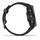 Garmin Fenix 7S Sapphire Solar schiefergraues DLC-Titan Kunststoffarmband schwarz