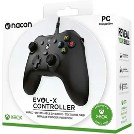Nacon Evol-X Controller Schwarz PC / Xbox