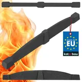 KOTARBAU Kaminrost 320 mm Einzelrost Aschenrost Rost Tafelrost Ersatzteile Zubehör Gusseisenrost Ofenrost Eckig Eckrost Gusseisen