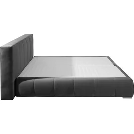 Home Affaire Boxspringbett »Chelles« inkl. Kaltschaumtopper, in 5 Breiten und 3 Matratzenarten grau