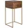 KADIMA DESIGN Nachtschrank Mango 40 x 35 x 75 cm Braun