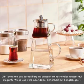 KARACA Giza Glas-Teekanne 1,5 l