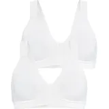 PETITE FLEUR Sport-BH Damen 2xweiß Gr.85B