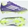 Kinder FG/MG Kids Fußballschuh weiß violett gelb 31 5 UK 13C